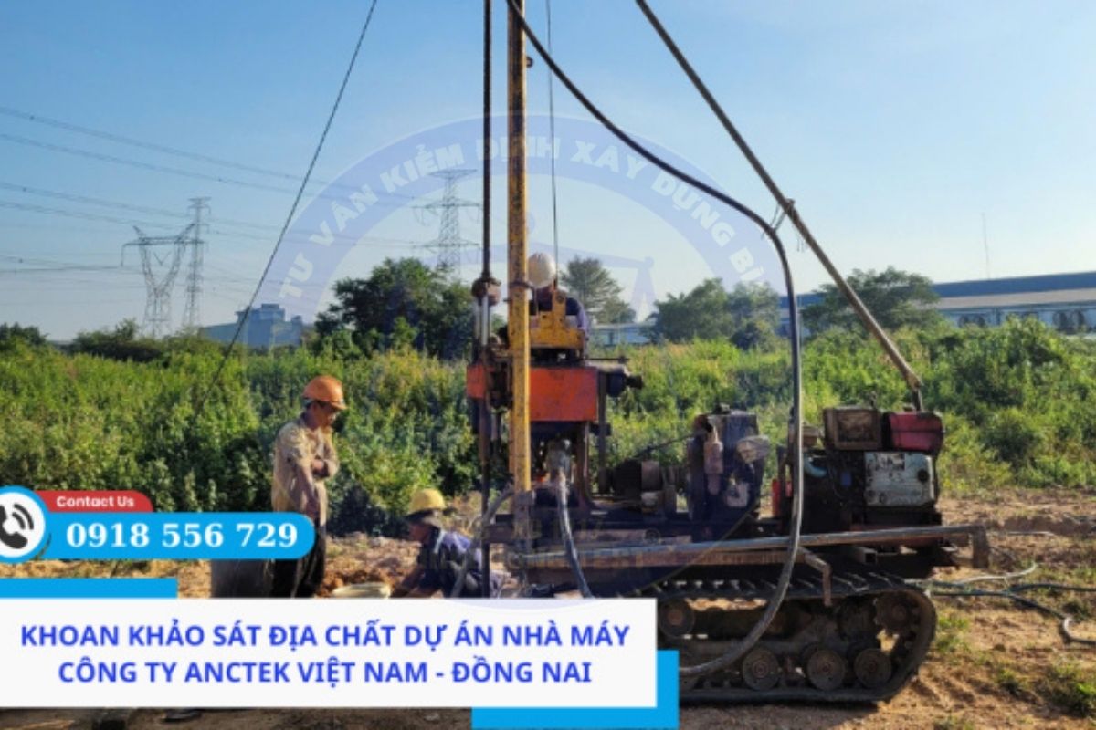 Tổng quan dự án Khoan khảo sát địa chất cho dự án Nhà máy Anctek Việt Nam