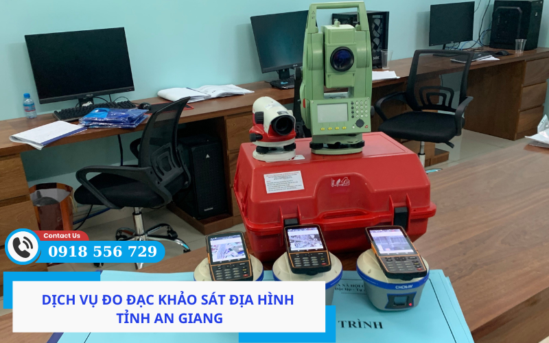 Dịch vụ đo đạc khảo sát địa hình tỉnh An Giang