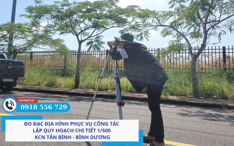 Đo Đạc Địa Hình KCN Tân Bình, Bình Dương