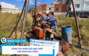 Công tác khảo sát địa chất cho nhà cao tầng