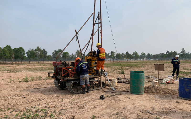 Chi phí khoan khảo sát địa chất tại Tây Ninh 