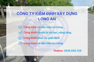 Công ty kiểm định xây dựng Long An