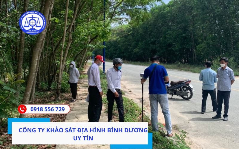 Công ty khảo sát địa hình Bình Dương uy tín
