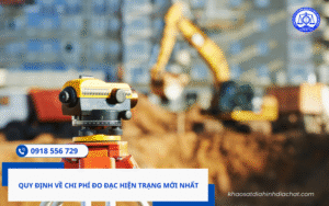 Quy định về chi phí đo đạc hiện trạng mới nhất