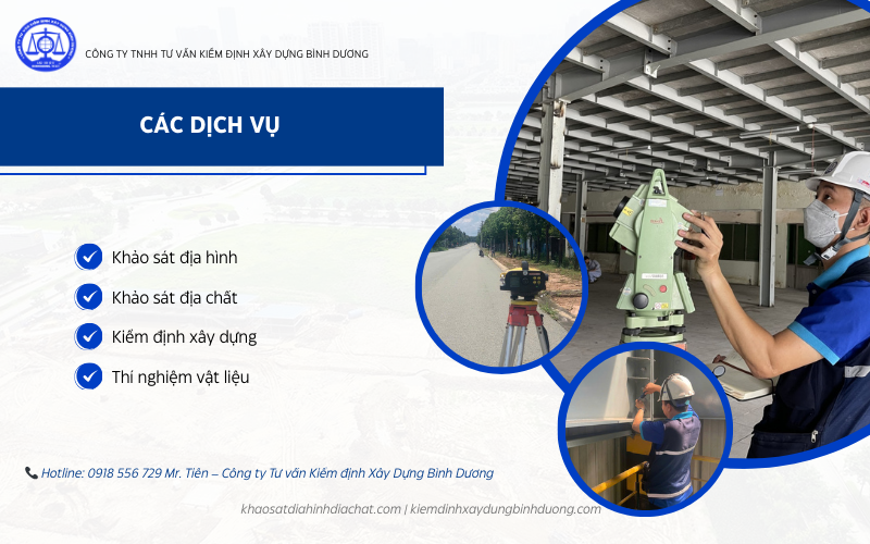 Công ty Tư vấn Kiểm định Xây dựng Bình Dương