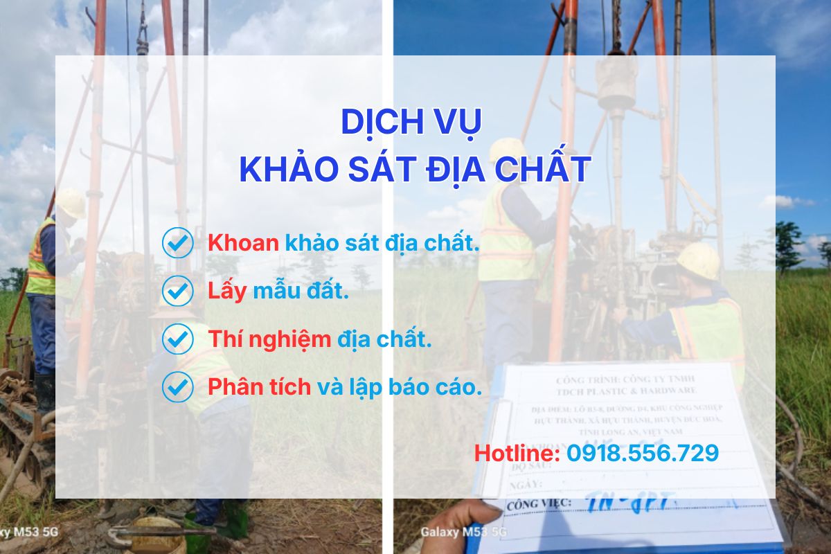 Dịch vụ khảo sát địa chất