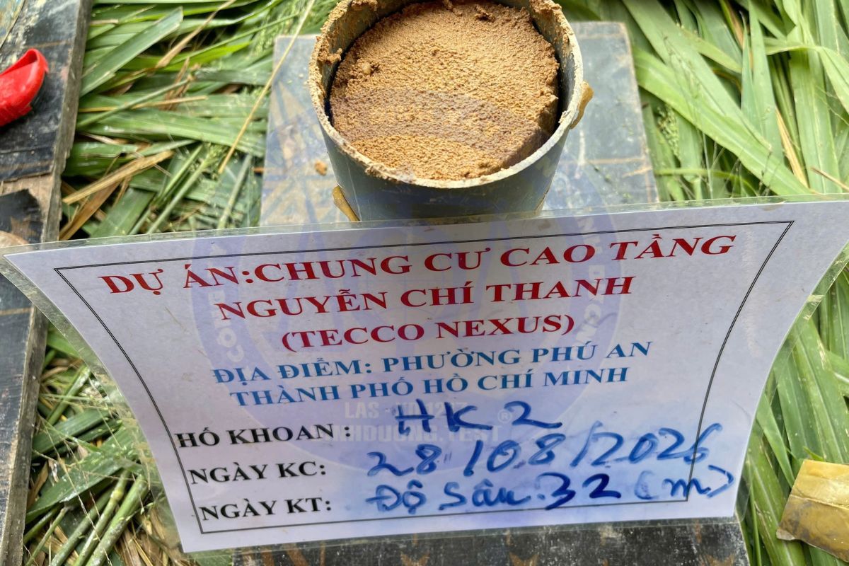 Kinh nghiệm thực hiện khoan khảo sát tại Chung cư Nguyễn Chí Thanh - Tecco Nexus