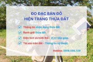 Đo đạc bản đồ hiện trạng thửa đất